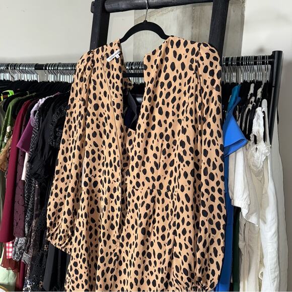 Reformation Terri Dress in Bobcat Romantic Soft Girl - Picture 17 of 17